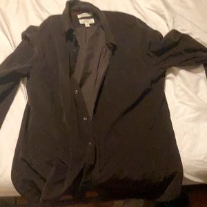 Goodthreads XL Brown Corduroy Dress Shirt